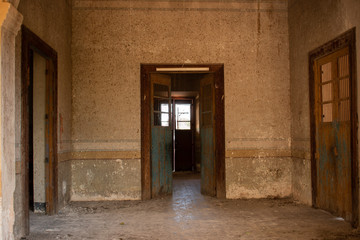 old abandoned building