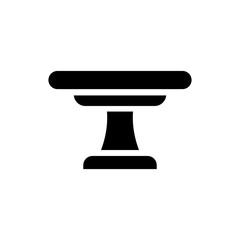 Office Table Vector Icon