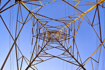 Obraz premium high voltage tower