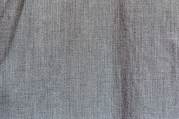 Fototapeta na wymiar Gray fabric cloth texture background