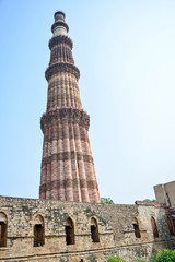 Fototapeta na wymiar Qutub Minar 
