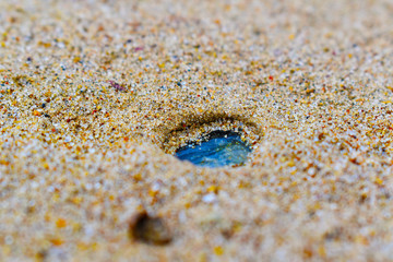 sand on the beach