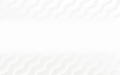 Fototapeta premium Abstract pattern. White and gray color background. Vector Design layout of shape paper cut. Motion Curved Line. Gradient stripes layers.