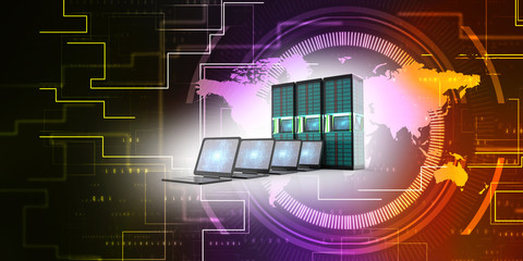 3d rendering technology Computer network
