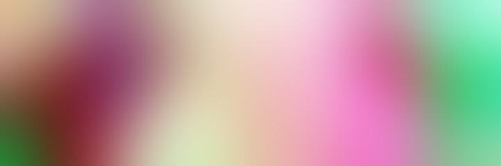 abstract blurred background web banner with pastel purple, pastel violet and medium sea green colors