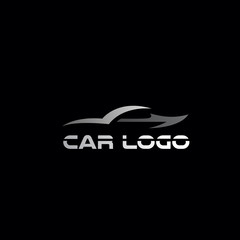 modern simple car logo. icon template, design illustration
