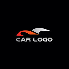 modern simple car logo. icon template, design illustration