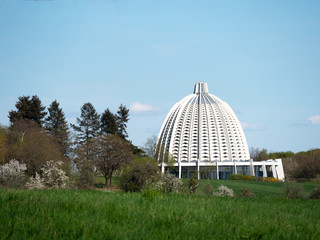 Obraz premium Bahai Temple - House of worship Hofheim am Taunus - Langenhain, Germany