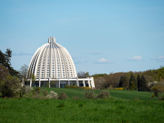 Obraz premium Bahai Temple - House of worship Hofheim am Taunus - Langenhain, Germany