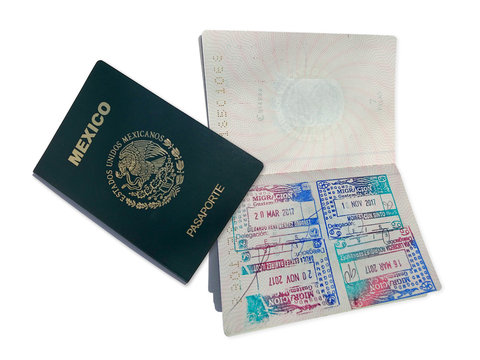 Pasaporte M&eacute;xico Documento de Viaje