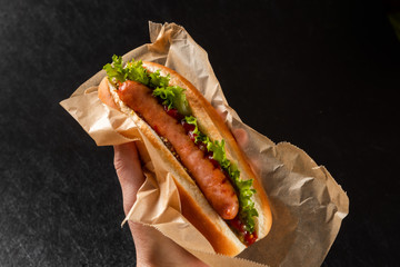 ホットドッグ　 American taste hot dog