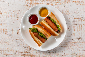 ホットドッグ　 American taste hot dog