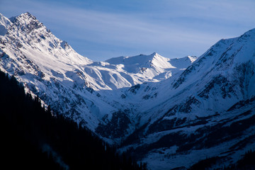 Obraz premium swiss alps mountains