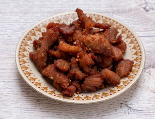 Sun Dried Fried Pork ABA