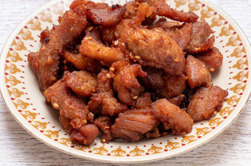 Sun Dried Fried Pork A