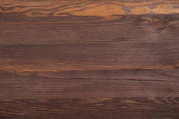 Old wooden background. Wooden table or floor, dark wood