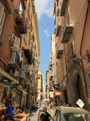 A small alley of Naples