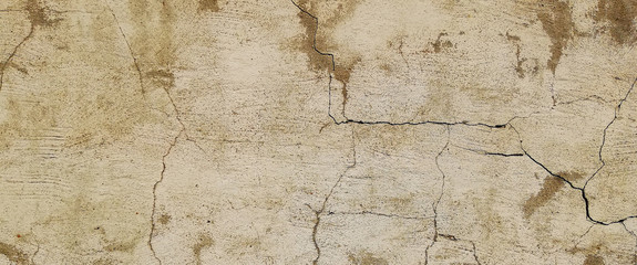Obraz premium texture of old cracked concrete surface background 