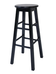 Black stool bar chair