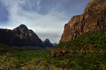 View of Zion National Park