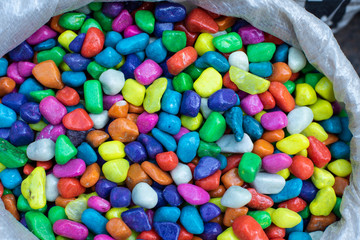 Vibrant multi-colored stone textured background