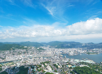 Fototapeta premium 都市風景 長崎市