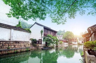 Fototapeta na wymiar Shaoxing Ancient Town, Zhejiang
