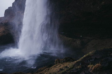 Seljalandsfoss waterfall in Iceland 