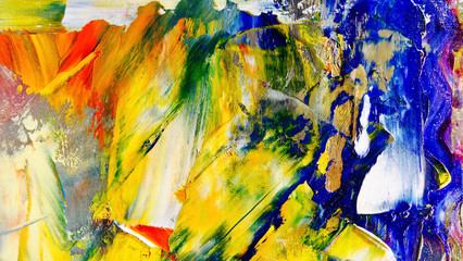 Colorful abstract background wallpaper. Modern motif visual art.  Mixtures of oil paint. Trendy hand painting canvas. Wall decor and Wall art prints Idea.  3D Texture.Colorful abstract 