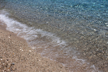 Il mare cristallino di Cala Luna, Golfo di Orosei, Sardegna