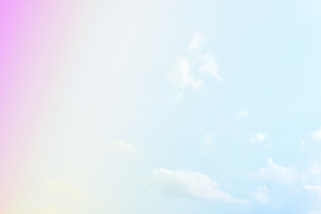 Blue sky white cloud white background. Beautiful sky and clouds in the afternoon.