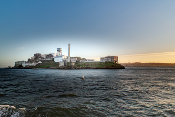 Alcatraz Island in San Francisco, USA