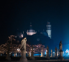 christmas tree in the city