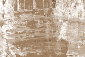 Abstract art background. Acrylic painting. Fragment of the canvas. Beige texture. Modern Art.	