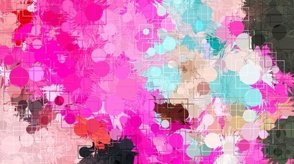 Abstract Colorful Geometrical Artwork,Abstract Graphical Art Background Texture,Modern Conceptual Art