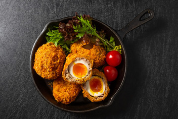 スコッチエッグ　イギリス料理　Scotch egg