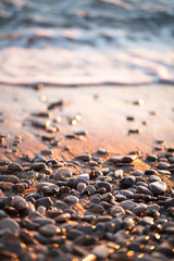 stones on the beach