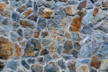 Natural stone wall texture background