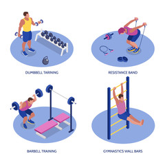 Fitness Isometric Set