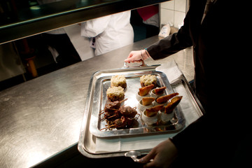 Ambiance lors d'un concours culinaire