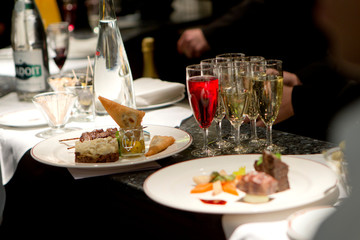 Ambiance lors d'un concours culinaire