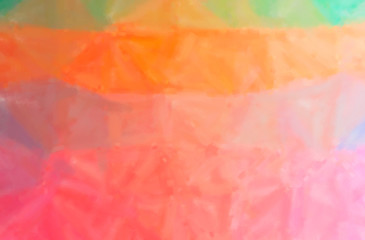 Abstract illustration of orange Dry Brush Oil Paint background