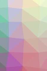 Obraz premium Illustration of abstract Red, Yellow vertical low poly background. Beautiful polygon design pattern.