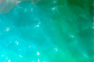 Fototapeta premium Abstract illustration of blue, green Watercolor with low coverage background