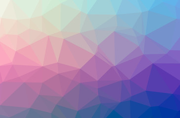 Obraz premium Illustration of abstract Blue And Purple horizontal low poly background. Beautiful polygon design pattern.