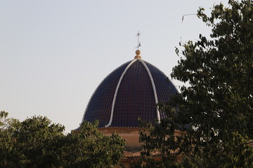 Obraz premium Dénia generalitat valenciana architecture dans la ville église et château