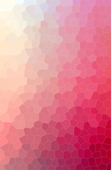 Abstract illustration of red Little Hexagon background
