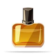 Men perfume vector isolated illustration