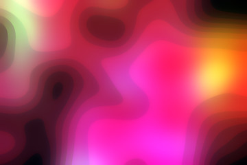 Creative soft focus soap shining liquid or bubbles abstract gradient texture or background 3D illustration - background design template