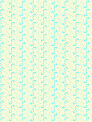 Abstract light background with blue semicircular lines